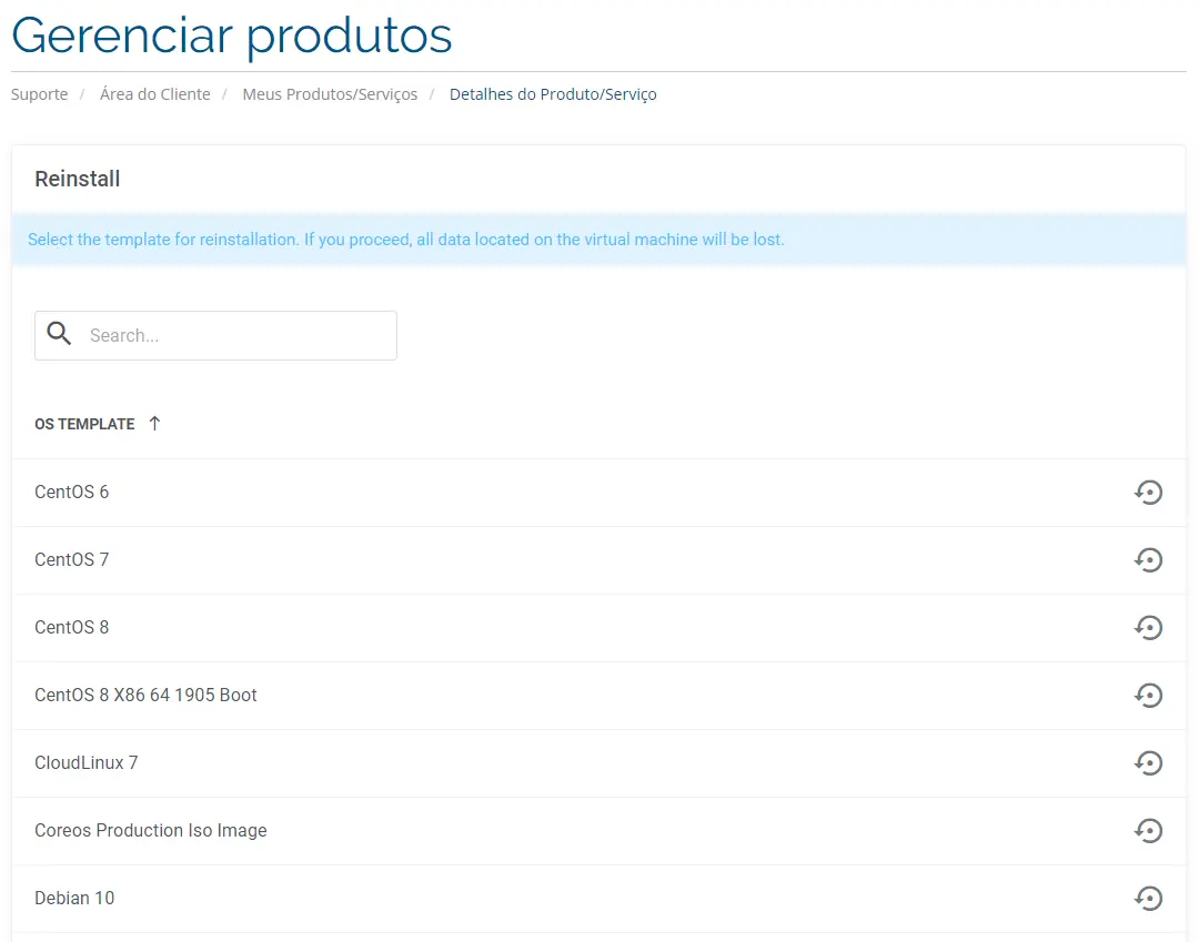 cloud-server-ssd-reinstall