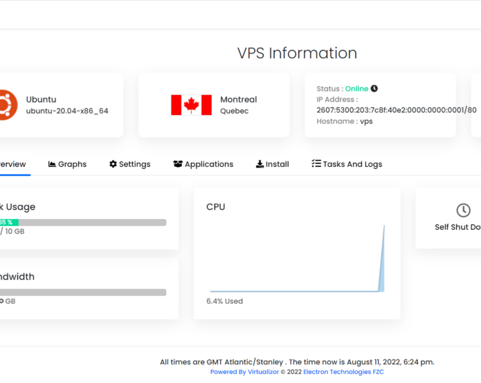 vps informacoes