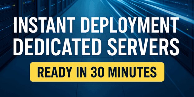 Rapid_deployment_dedicated_server Rapid deployment dedicated server